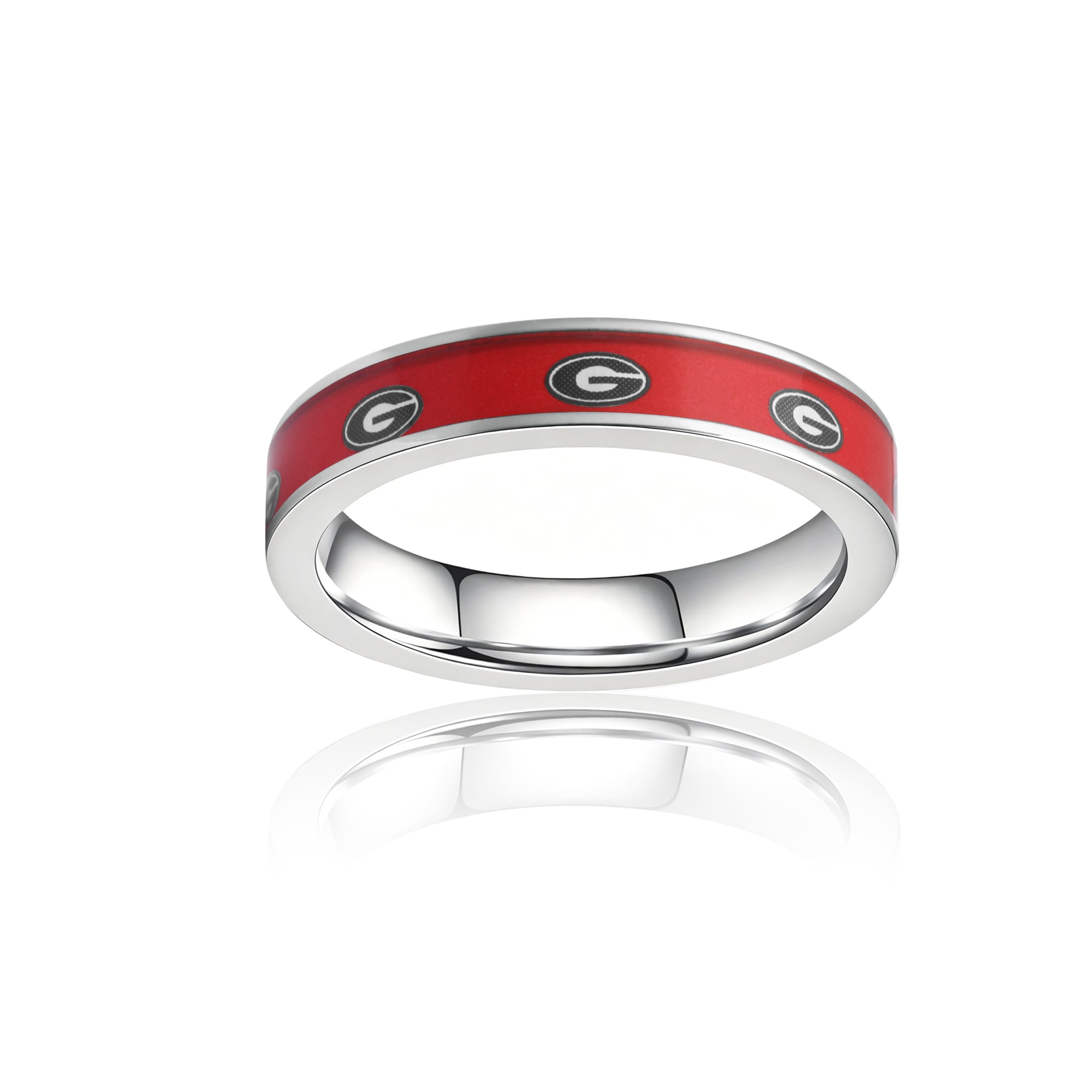 Women's FanDrip Georgia Bulldogs Steel Fan Ring