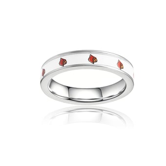 Women's FanDrip Louisville Cardinals Steel Fan Ring