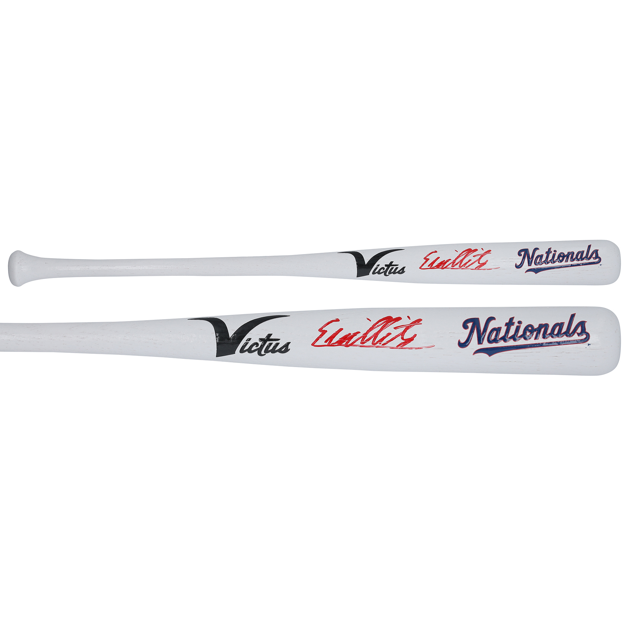 Eli Willits Washington Nationals Autographed Victus Team ID Mini Bat