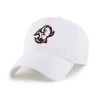 Men's '47  White Buffalo Sabres Logo Clean Up Adjustable Hat