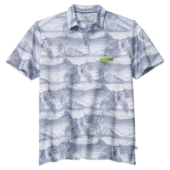 Men's Tommy Bahama College Navy Seattle Seahawks Super Bowl LX Champions Corsica Coast IslandZone Polo