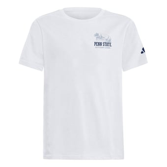 Youth adidas Penn State Nittany Lions White Out Secondary T-Shirt