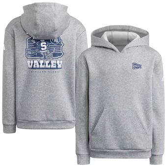 Youth adidas Heather Gray Penn State Nittany Lions Hyper Local Happy Valley Hoodie