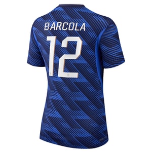 Maillot France Nike FFF Domicile Match Aero-Fit 26 - Femme avec flocage Barcola 12, vue 4