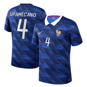 Maillot France Nike FFF Domicile Stadium 26 avec flocage Upamecano 4, vue 2