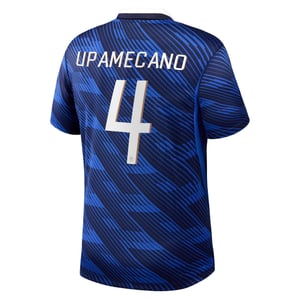 Maillot France Nike FFF Domicile Stadium 26 avec flocage Upamecano 4, vue 4