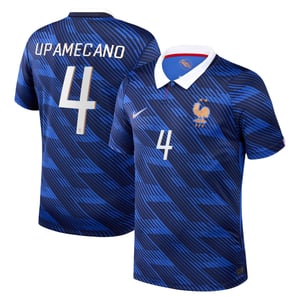 Maillot France Nike FFF Domicile Stadium 26 avec flocage Upamecano 4, vue 1
