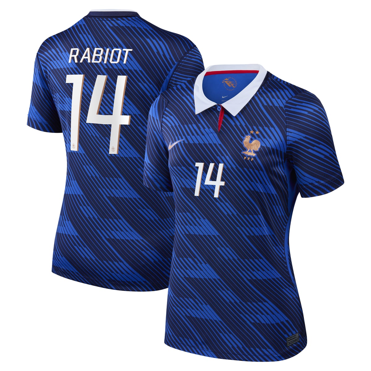 Maillot France Nike FFF Domicile Stadium 26 - Femme avec flocage Rabiot 14