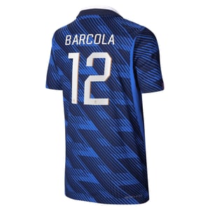 Maillot France Nike FFF Domicile Match Aero-Fit 26 - Enfant avec flocage Barcola 12, vue 4