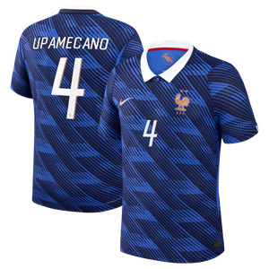 Maillot France Nike FFF Domicile Match Aero-Fit 26 avec flocage Upamecano 4, vue 2