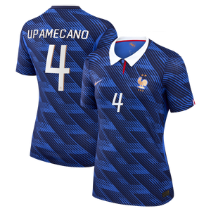 Maillot France Nike FFF Domicile Match Aero-Fit 26 - Femme avec flocage Upamecano 4, vue 2