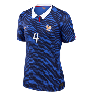 Maillot France Nike FFF Domicile Match Aero-Fit 26 - Femme avec flocage Upamecano 4, vue 3