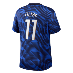 Maillot France Nike FFF Domicile Stadium 26 avec flocage Olise 11, vue 4