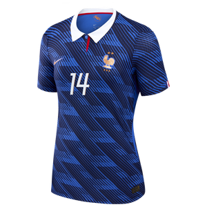 Maillot France Nike FFF Domicile Match Aero-Fit 26 - Femme avec flocage Rabiot 14, vue 3