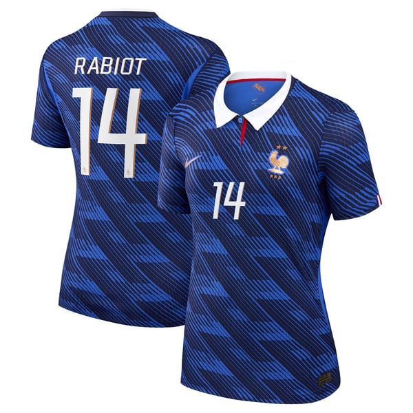 Maillot France Nike FFF Domicile Match Aero-Fit 26 - Femme avec flocage Rabiot 14