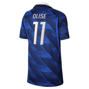 Maillot France Nike FFF Domicile Stadium 26 - Enfant avec flocage Olise 11, vue 4