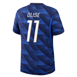 Maillot France Nike FFF Domicile Match Aero-Fit 26 avec flocage Olise 11, vue 4