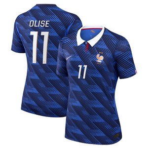 Maillot France Nike FFF Domicile Match Aero-Fit 26 - Femme avec flocage Olise 11, vue 1