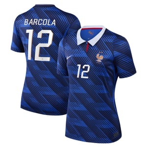 Maillot France Nike FFF Domicile Stadium 26 - Femme avec flocage Barcola 12, vue 2