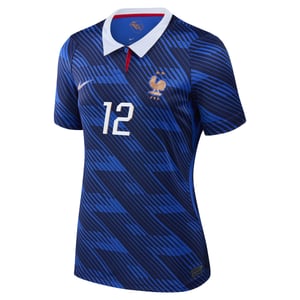 Maillot France Nike FFF Domicile Stadium 26 - Femme avec flocage Barcola 12, vue 3