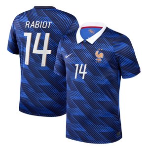 Maillot France Nike FFF Domicile Stadium 26 avec flocage Rabiot 14, vue 1