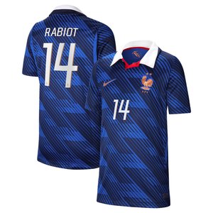 Maillot France Nike FFF Domicile Stadium 26 - Enfant avec flocage Rabiot 14, vue 2