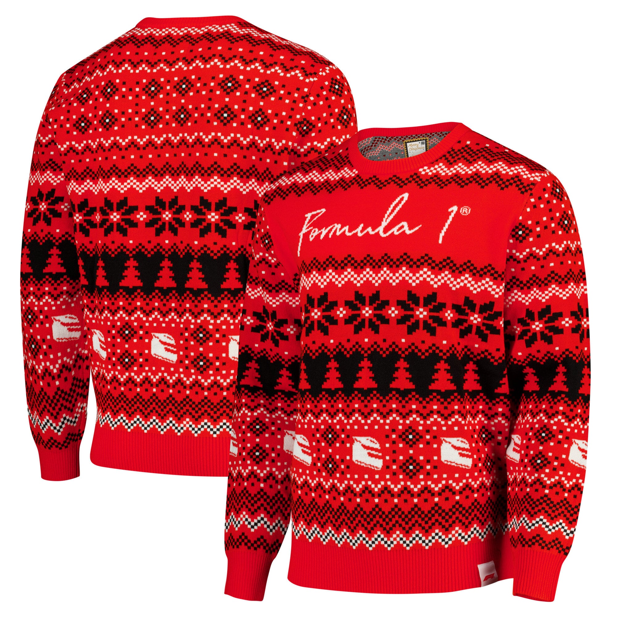 Pull de Noël Formule 1 Fair Isle