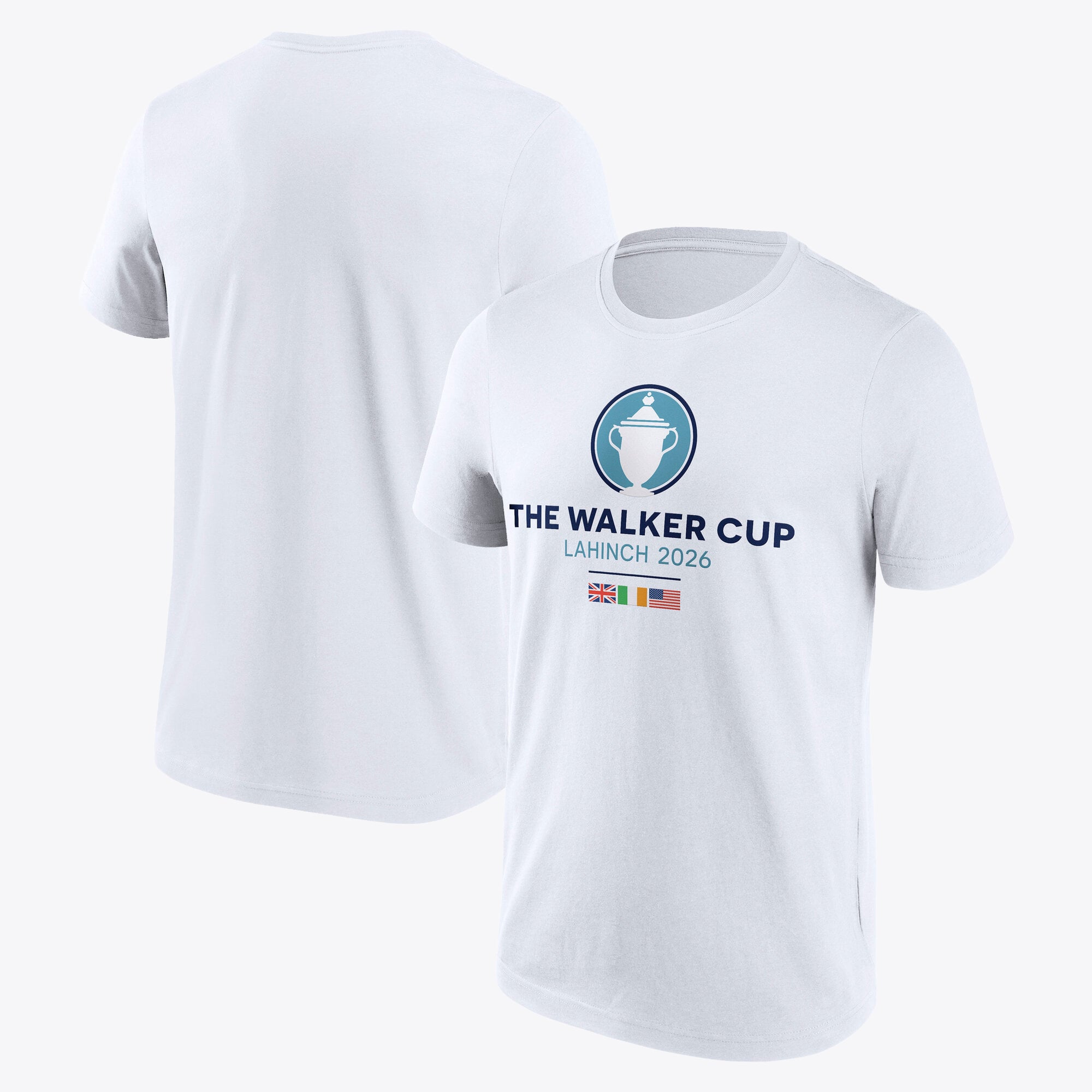 T-shirt con logo principale Walker Cup Lahinch 2026 - Bianca