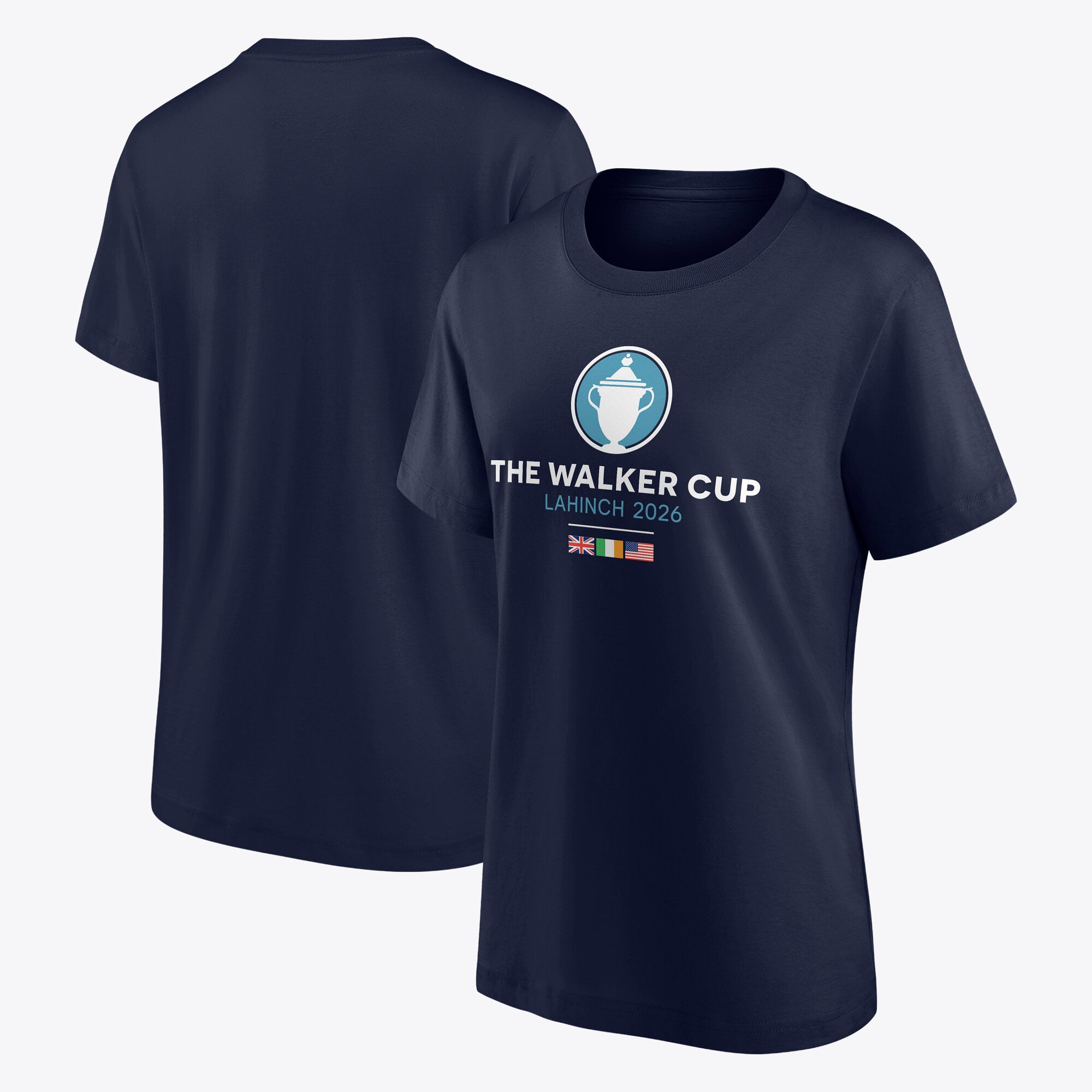 T-shirt con logo principale Walker Cup Lahinch 2026 - Blu navy - Donna