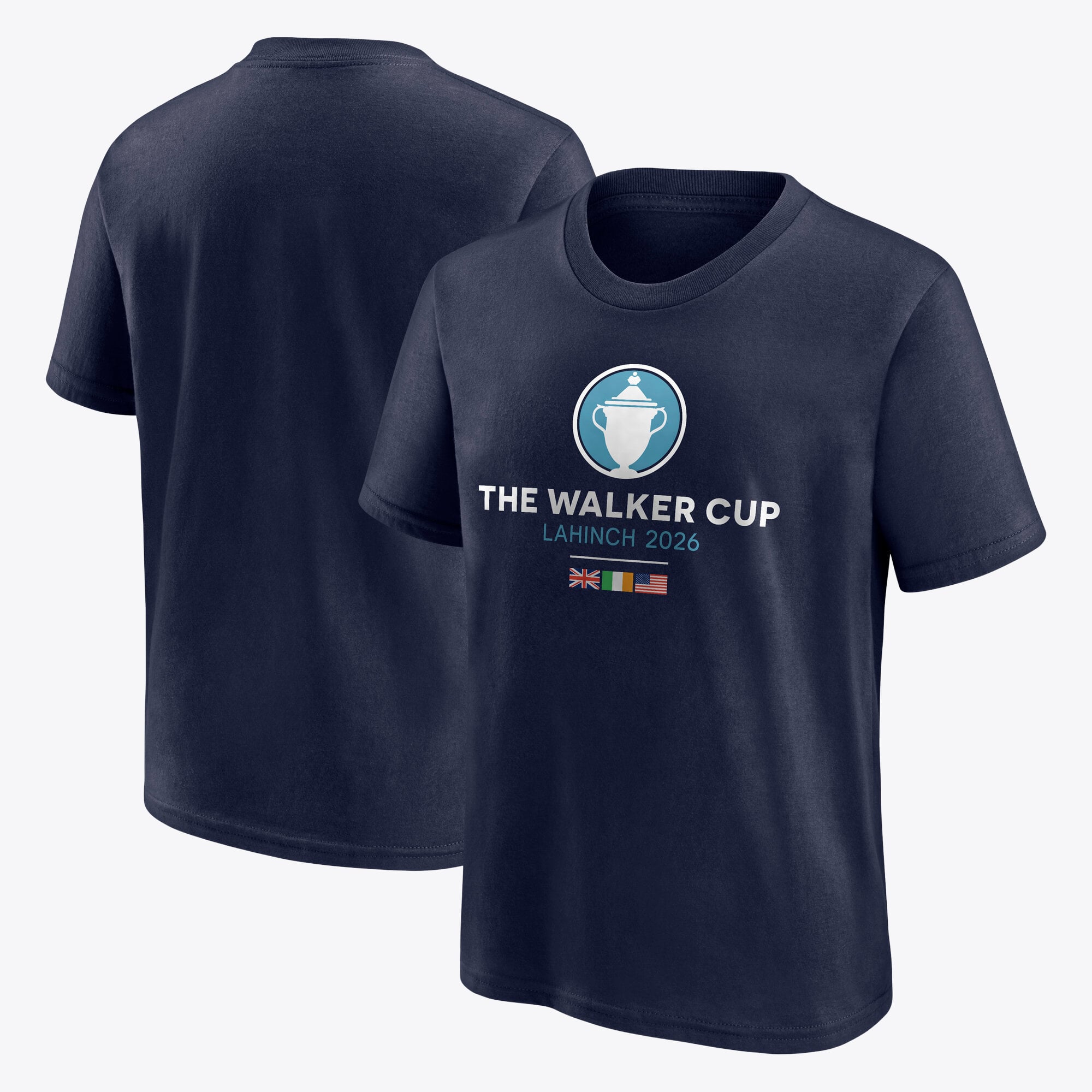 T-shirt con logo principale Walker Cup Lahinch 2026 - Blu navy - Ragazzi