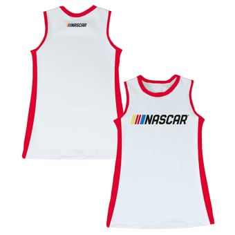 Girls Toddler Vive La Fete NASCAR Logo A-Line Cheerleader Dress