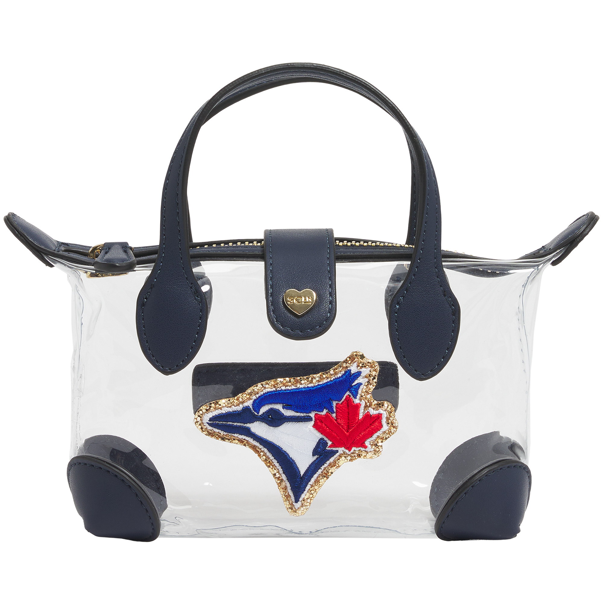 Stoney Clover Lane  Toronto Blue Jays Clear Pouchette Crossbody Bag