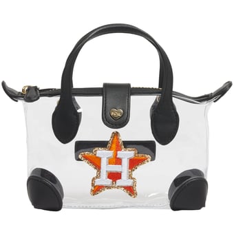 Stoney Clover Lane  Houston Astros Clear Pouchette Crossbody Bag