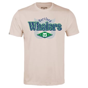 Men's Levelwear Khaki Hartford Whalers Richmond Backdrop T-Shirt
