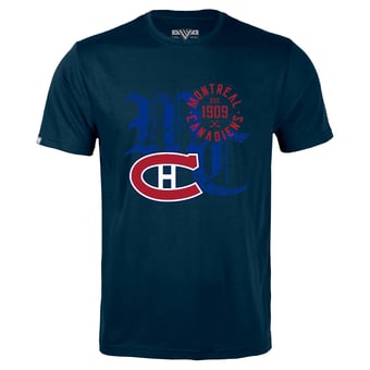 Men's Levelwear Navy Montreal Canadiens Richmond Long-Haul T-Shirt