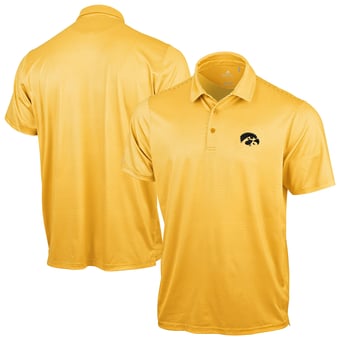 Men's Antigua Gold Iowa Hawkeyes Lineage Polo