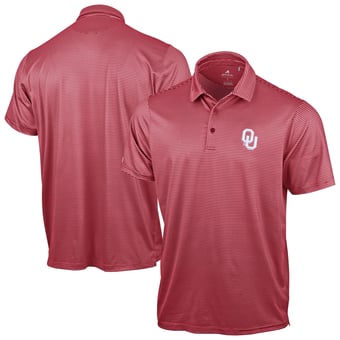 Men's Antigua Crimson Oklahoma Sooners Lineage Polo