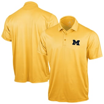 Men's Antigua Maize Michigan Wolverines Lineage Polo