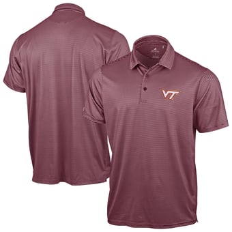 Men's Antigua Maroon Virginia Tech Hokies Lineage Polo