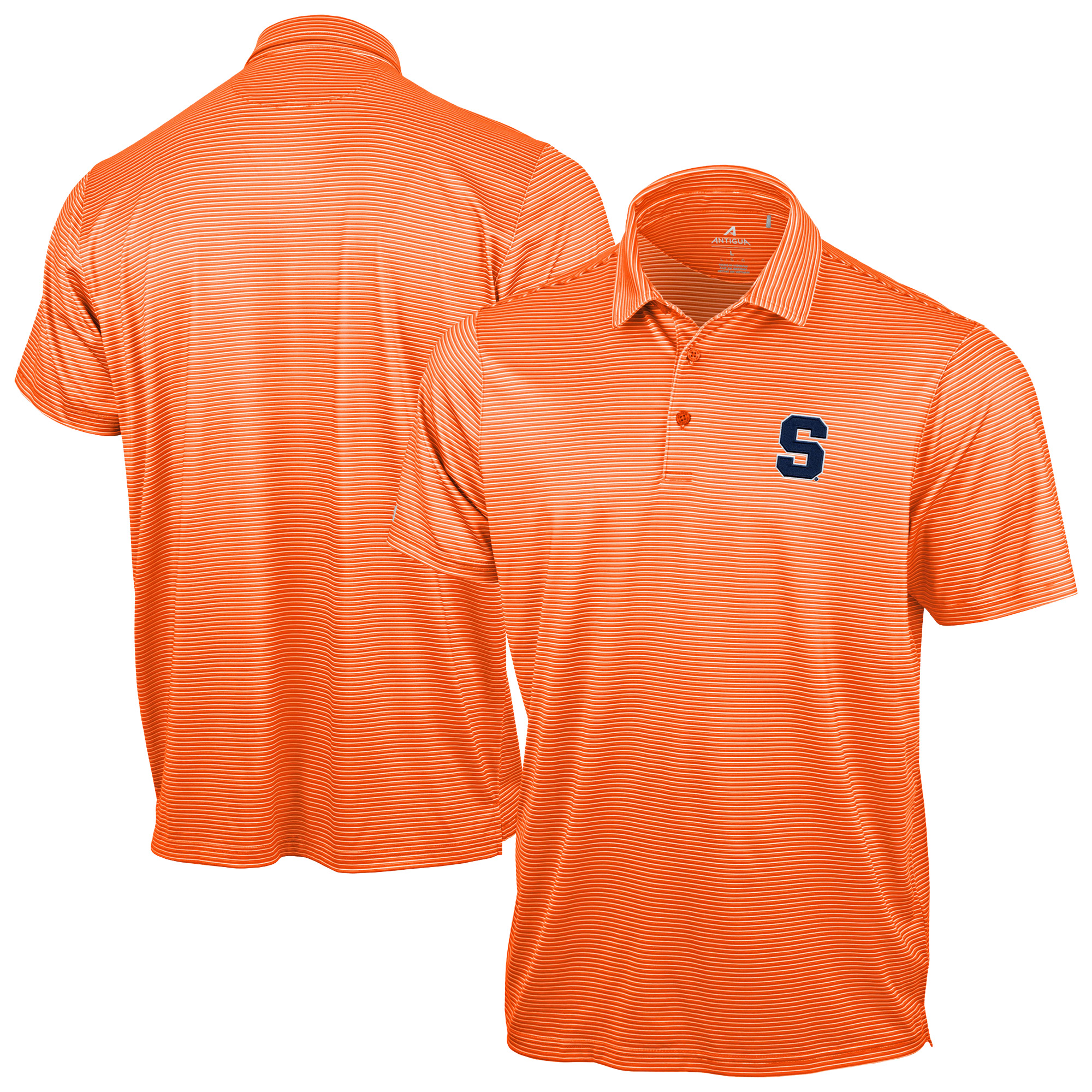 Men’s Antigua Orange Syracuse Orange Lineage Polo Men’s Antigua Orange Syracuse Orange Lineage Polo