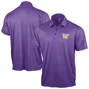 Men's Antigua Purple Washington Huskies Lineage Polo