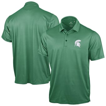 Men's Antigua Green Michigan State Spartans Lineage Polo