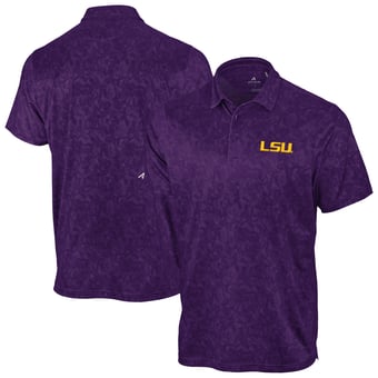 Men's Antigua Purple LSU Tigers Lush Polo