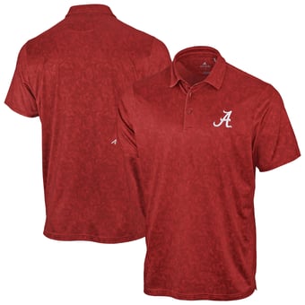 Men's Antigua Crimson Alabama Crimson Tide Lush Polo