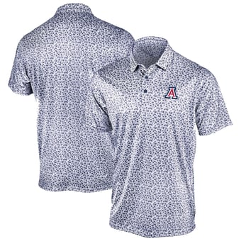 Men's Antigua Navy Arizona Wildcats Flourish Polo
