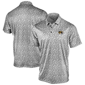 Men's Antigua Black Missouri Tigers Flourish Polo