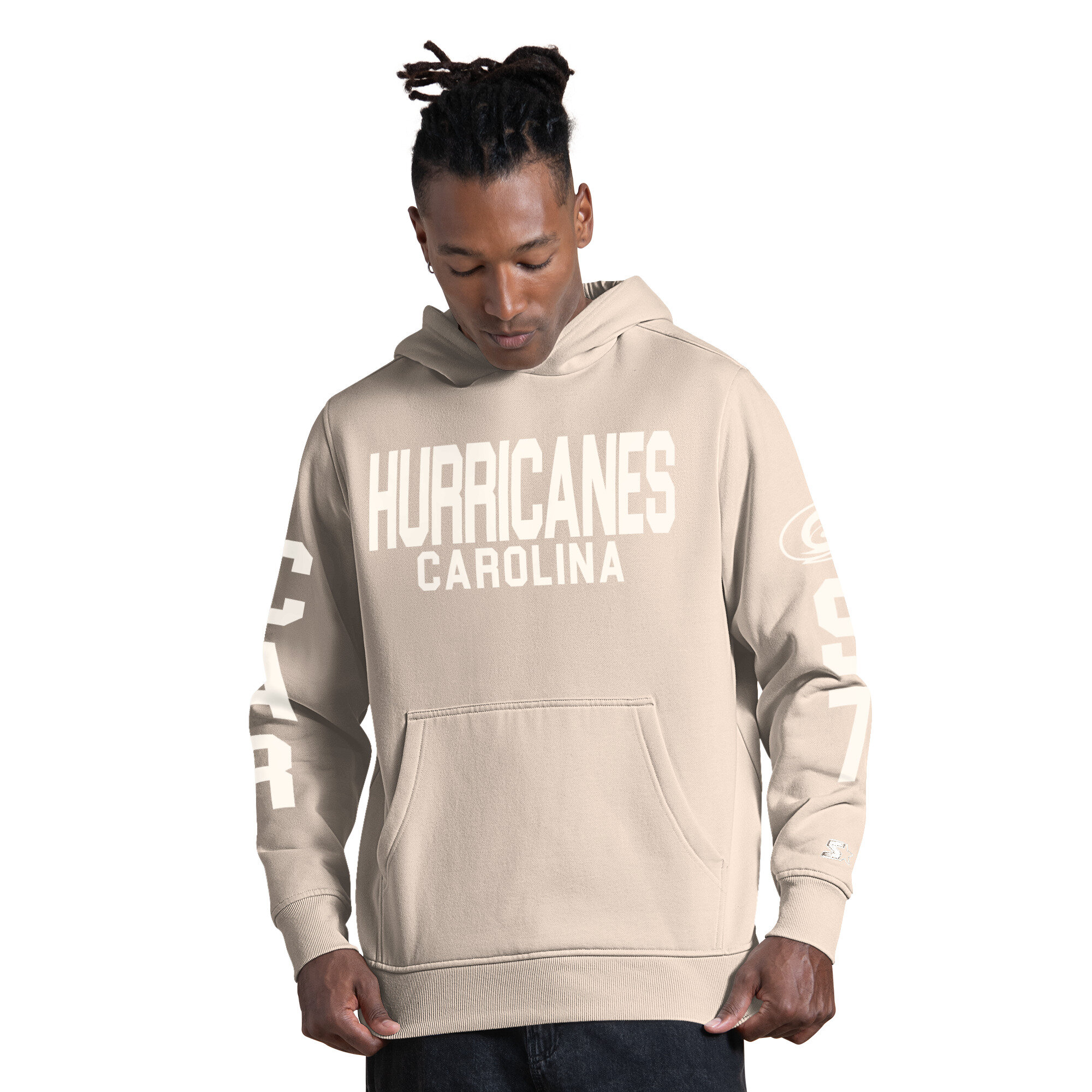Men’s Starter Tan Carolina Hurricanes Locker Room Hoodie Men’s Starter Tan Carolina Hurricanes Locker Room Hoodie