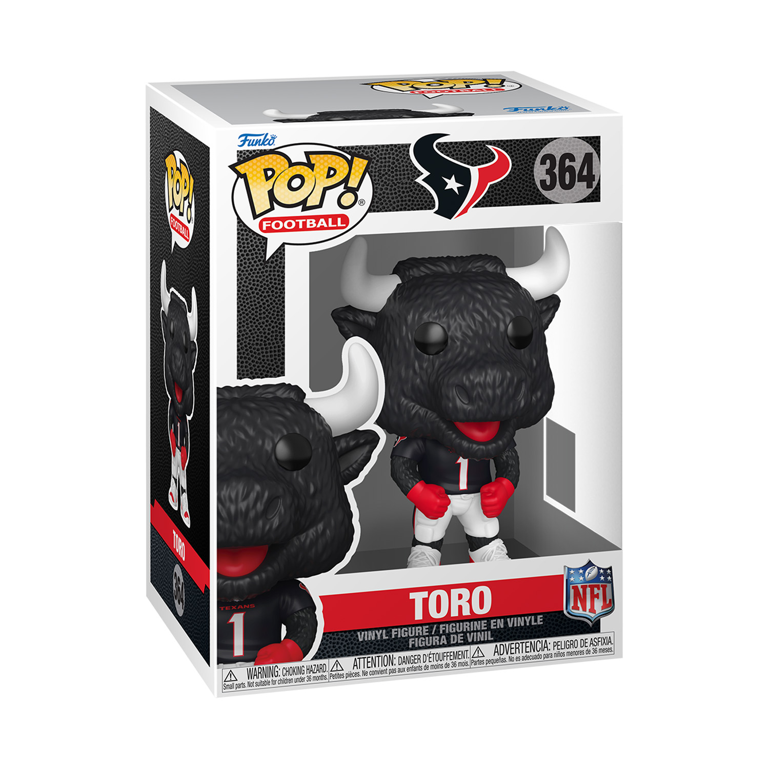 Funko Houston Texans Toro NFL Mascot Pop! Vinyl Figure