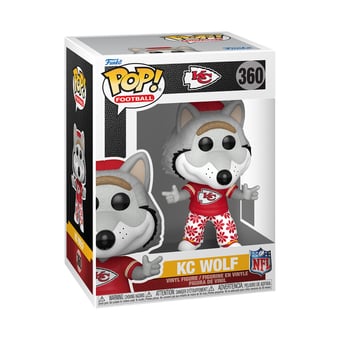 Funko Kansas City Chiefs Wolf NFL Mascot Pop! Vinyl Figure
