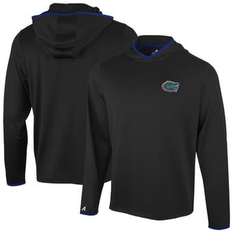 Men's Antigua  Black Florida Gators Brink Color Pop Long Sleeve Hoodie T-Shirt
